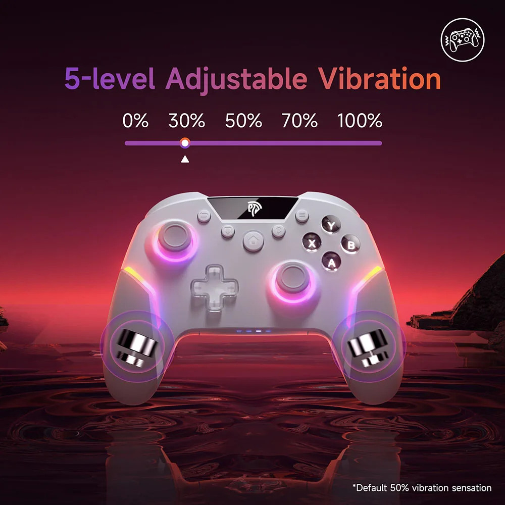EasySMX X20 Enhanced Wireless Gamepad Compatible with PC/NS/TV/Phone/Laptop