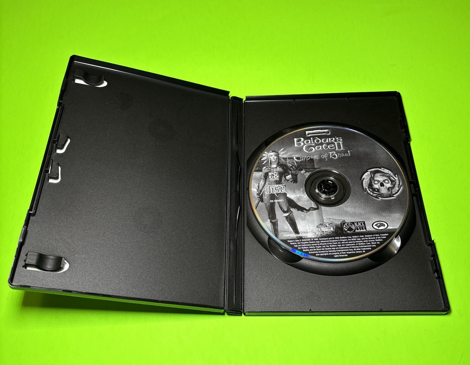 BALDUR’S GATE II 2 Shadows Of Amn & Throne Of Bhaal Expansion PC DVD Windows