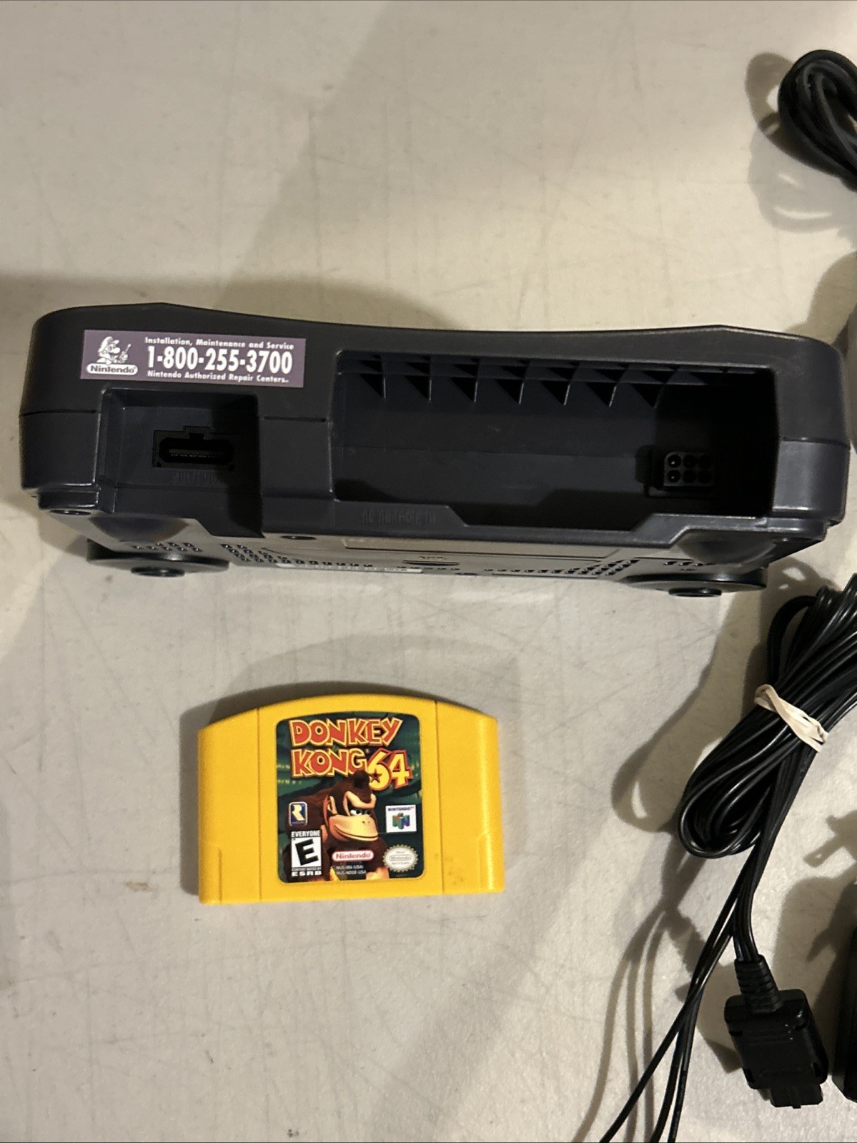 Nintendo 64 N64 Bundle W/ Expansion Pack & Donkey Kong 64 – Tested Tight Clean