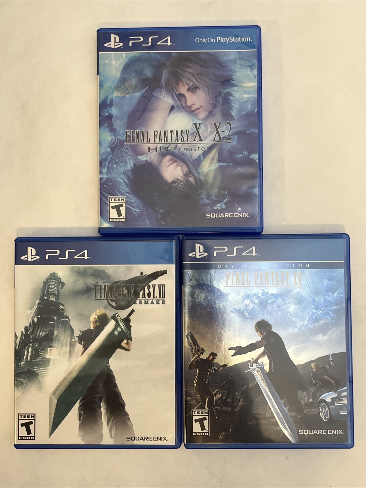 Final Fantasy PS4 Bundle: FFX/X-2 Remastered, FFVII Remake, FFXV Day One Edition