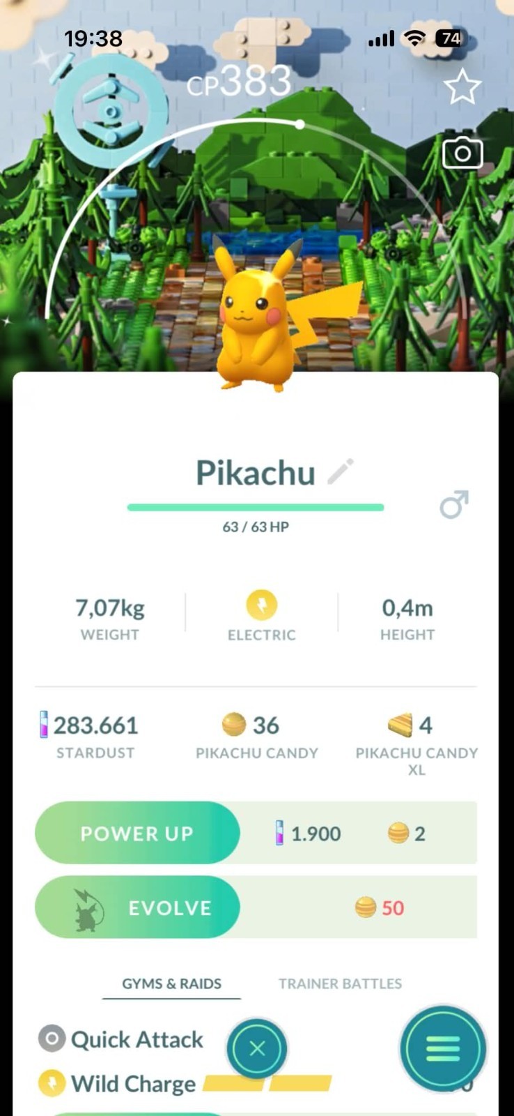 Pokémon Go – Shiny Pikachu Copenhagen Lego Stamp Rally Background – PTC / Trade