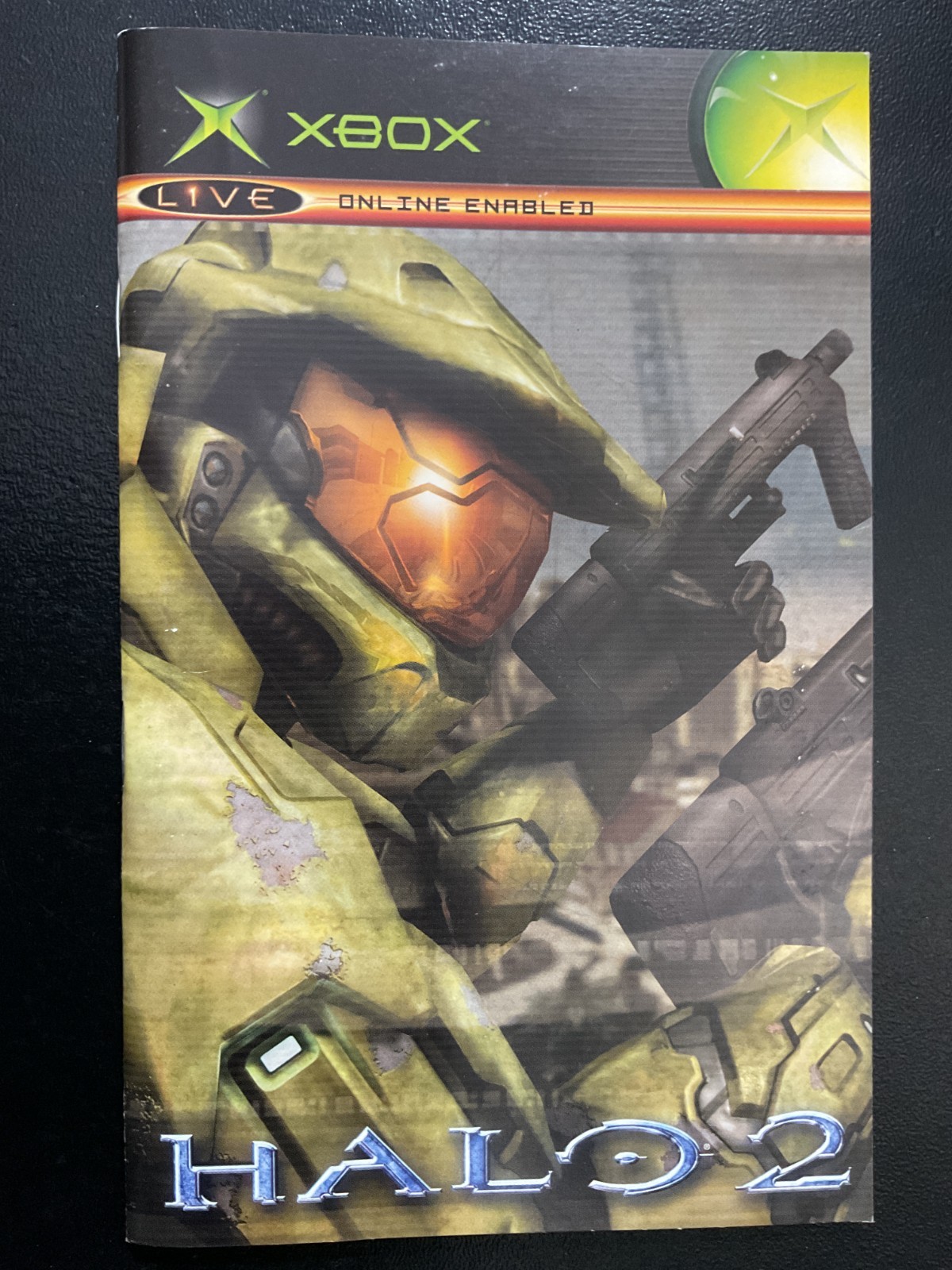 Halo 2 Microsoft XBOX Instruction Manual Only