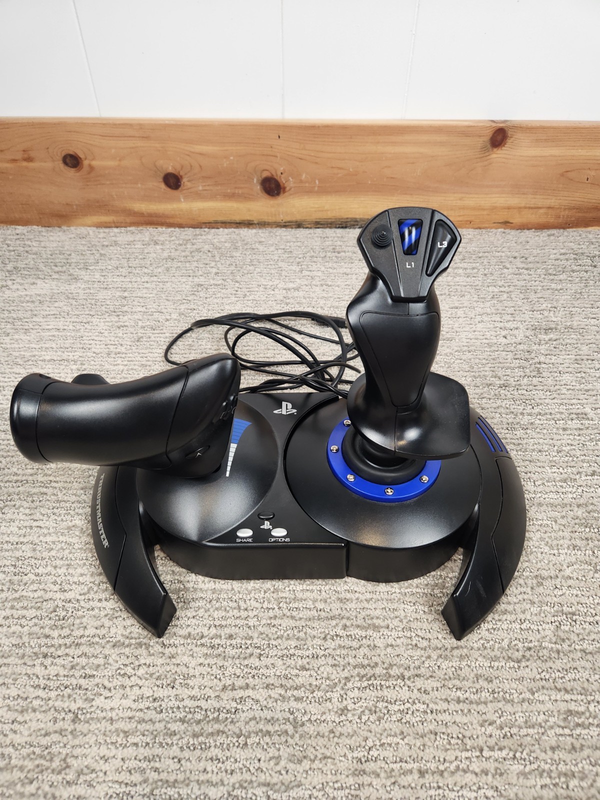 Thrustmaster T Flight Hotas 4 Playstation Test Works Flying Simulator Controller