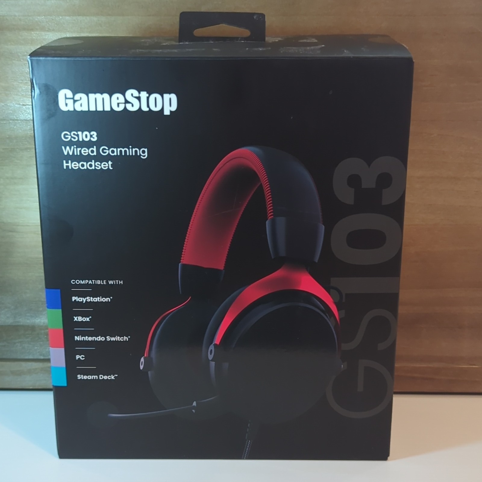 GameStop GS103 Wired Gaming Headset w/ Mic – PS5 Xbox PC Nintendo Switch New