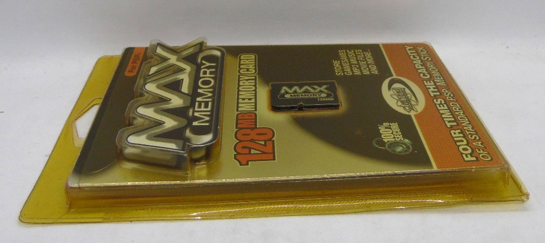 Max Memory PSP 128MB Memory Card Playstation Portable Pro Duo