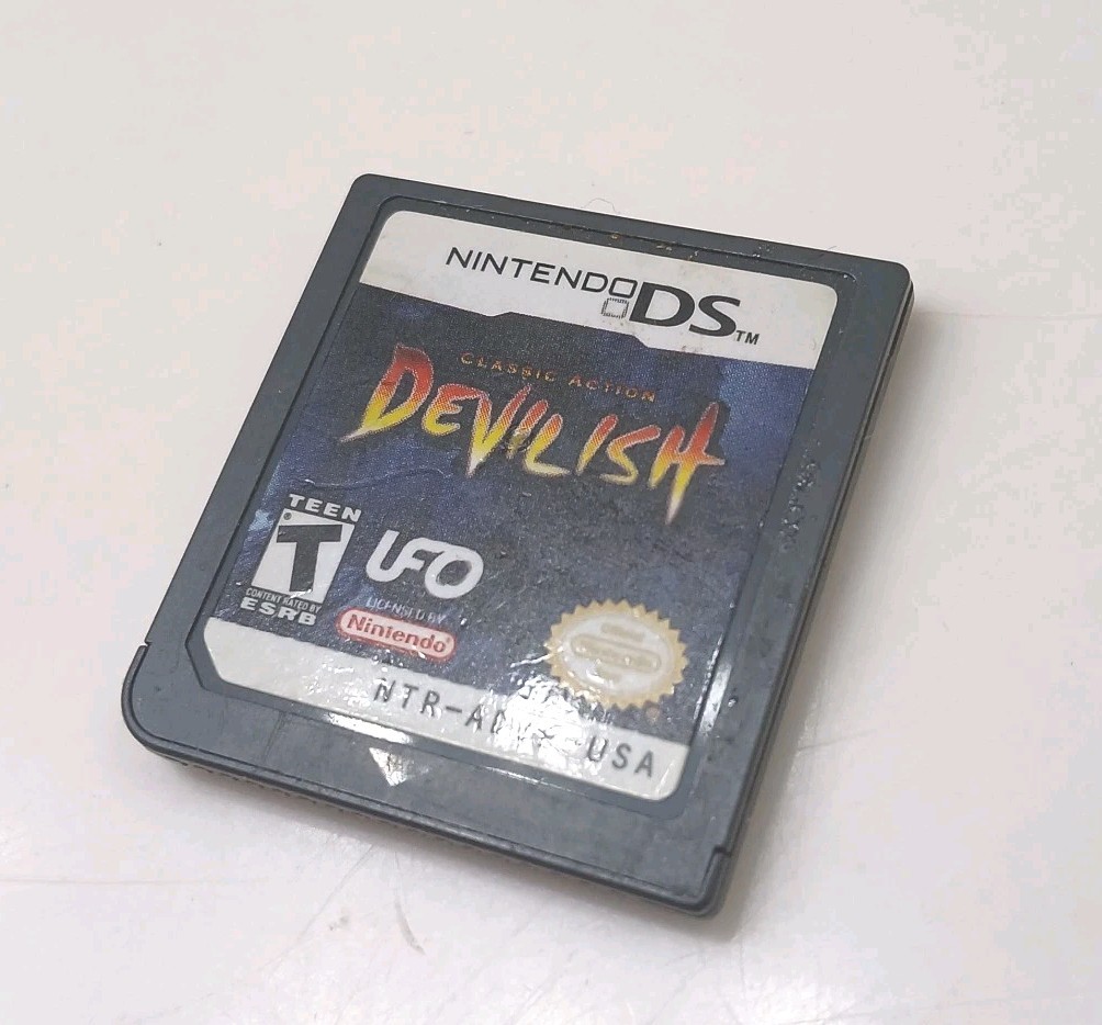Nintendo DS Devilish UFO Game Cartridge Only | Tested/Works