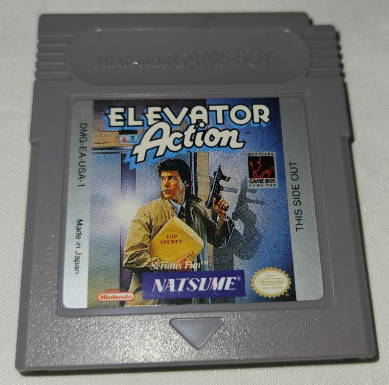 Elevator Action Cartridge Only Authentic Nintendo Game Boy DMG-EA-USA-1 Natsume
