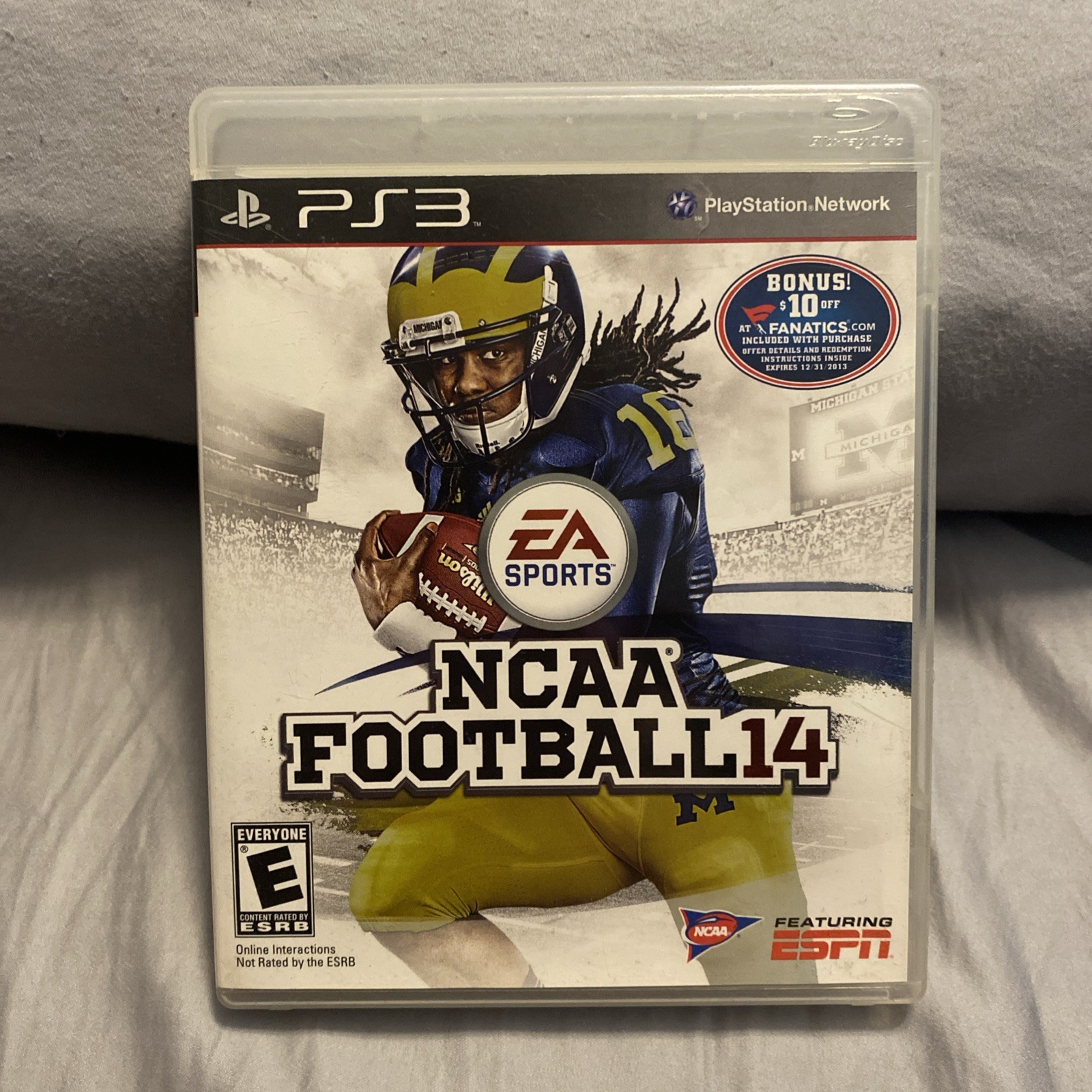 Sony Playstation 3 PS3 NCAA Football 14 Video Game 2013 Complete w/ Manual