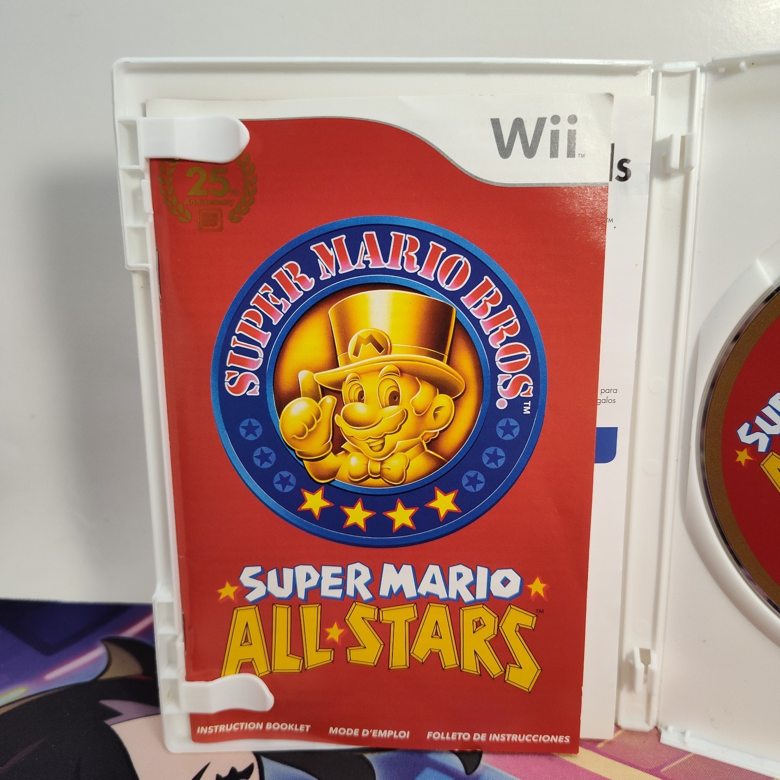 Super Mario All Stars 25th Anniversary Nintendo Wii Game Tested & Complete
