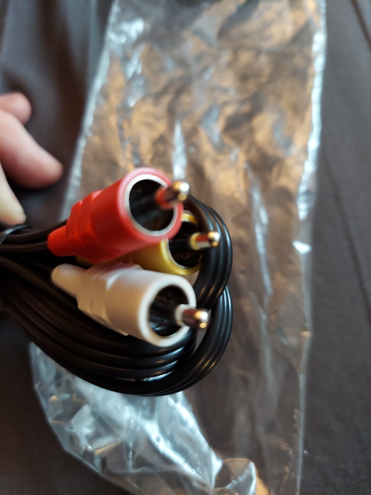 Bulk Lot 10 Original OEM Sony PlayStation 1 2 3 Composite Video RCA Cable Cord