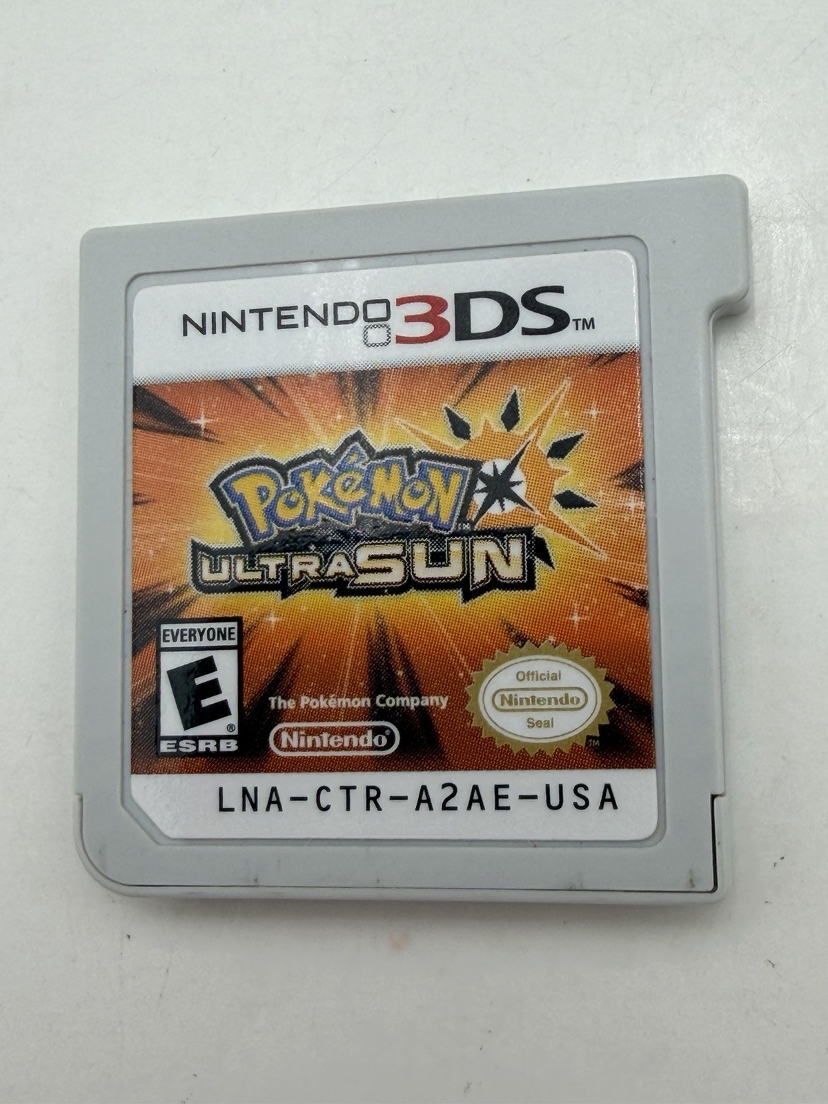Pokemon Ultra Sun – Nintendo 3DS – Game Cartridge & Case