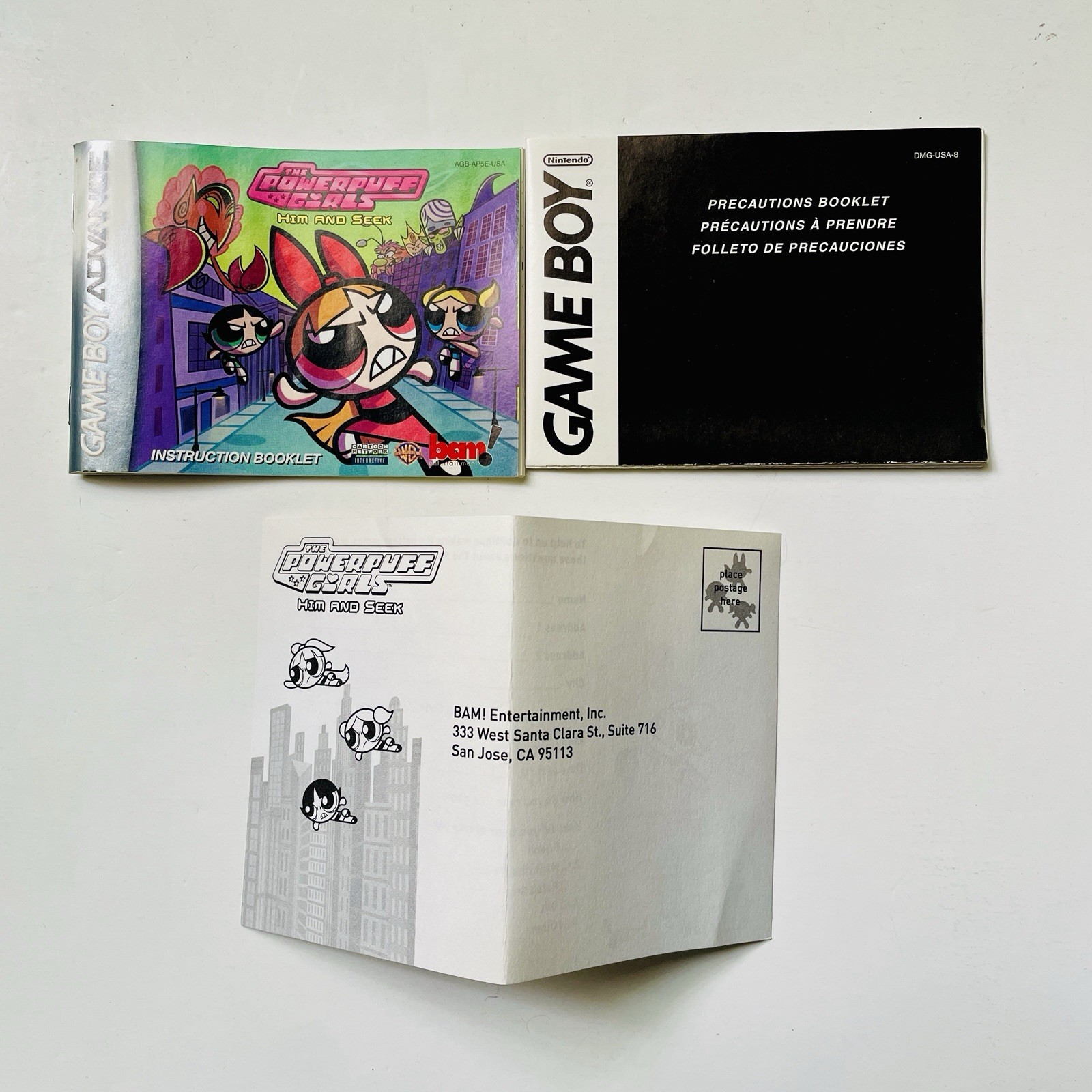 The Powerpuff Girls: Him And Seek (2002) Nintendo Game Boy Advance CIB+ Tested