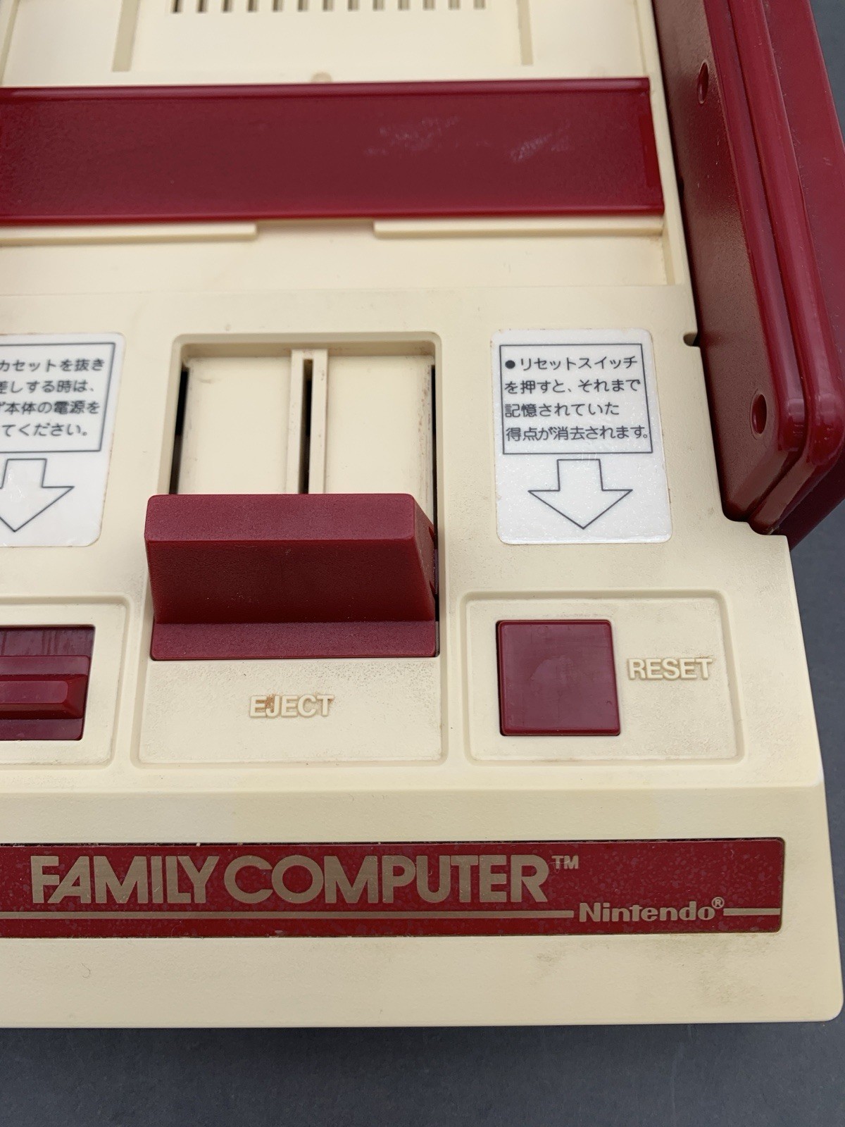 Famicom Console System HVC-001 Nintendo FC Japan Tested Work 0702-201