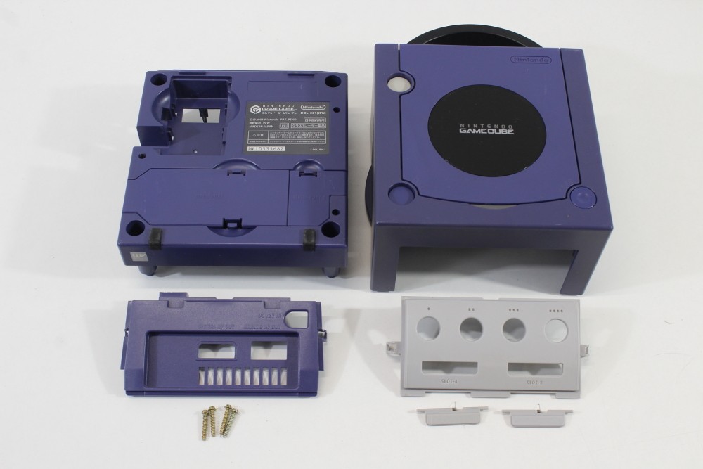 Nintendo GameCube OEM Replacement Console Shell Purple DOL-001 Cos.Damage #1