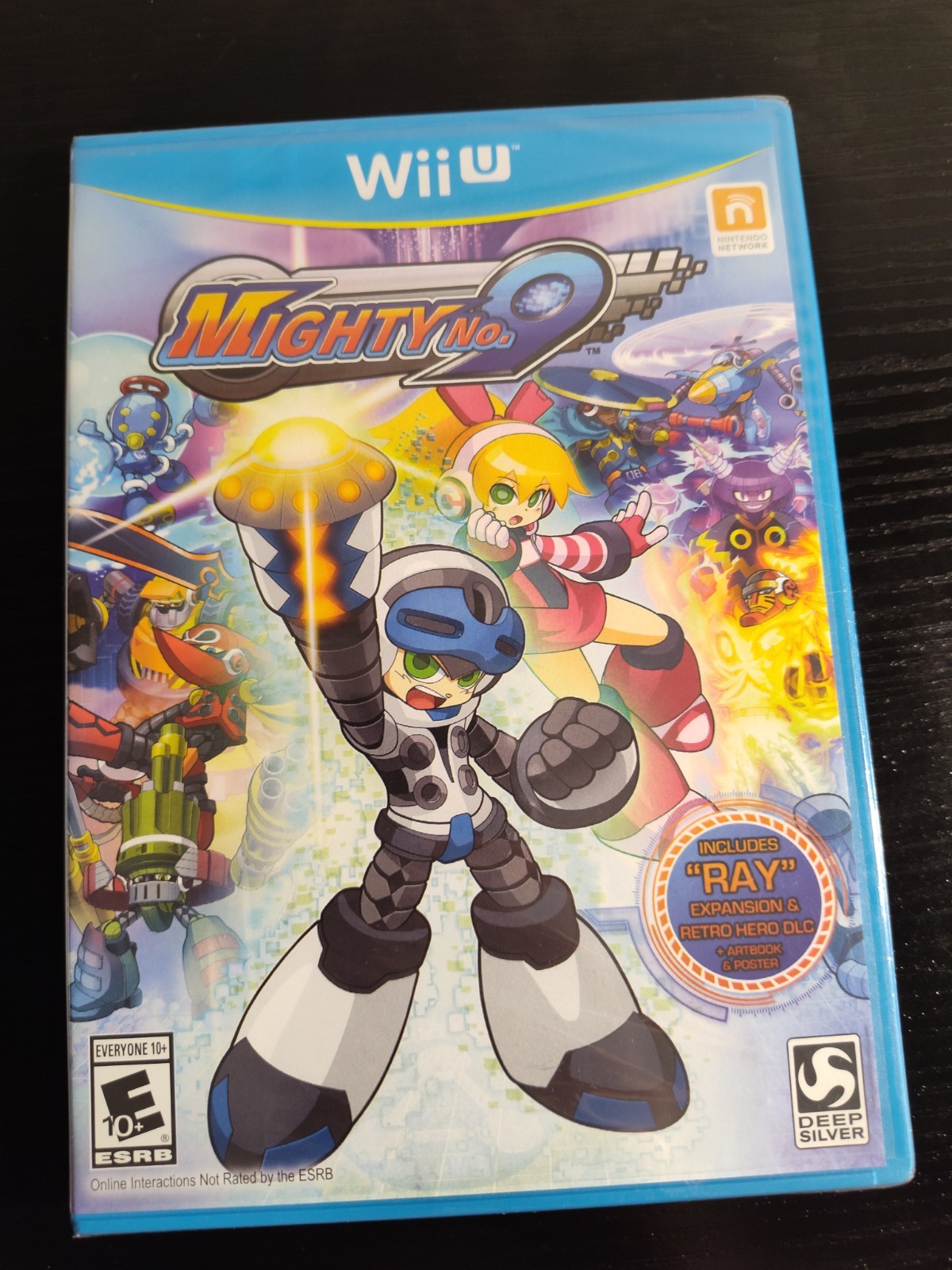 Deep Silver Mighty No. 9 Nintendo Wii U 2016 *NEW, SEALED* *COMPLETE, CIB*