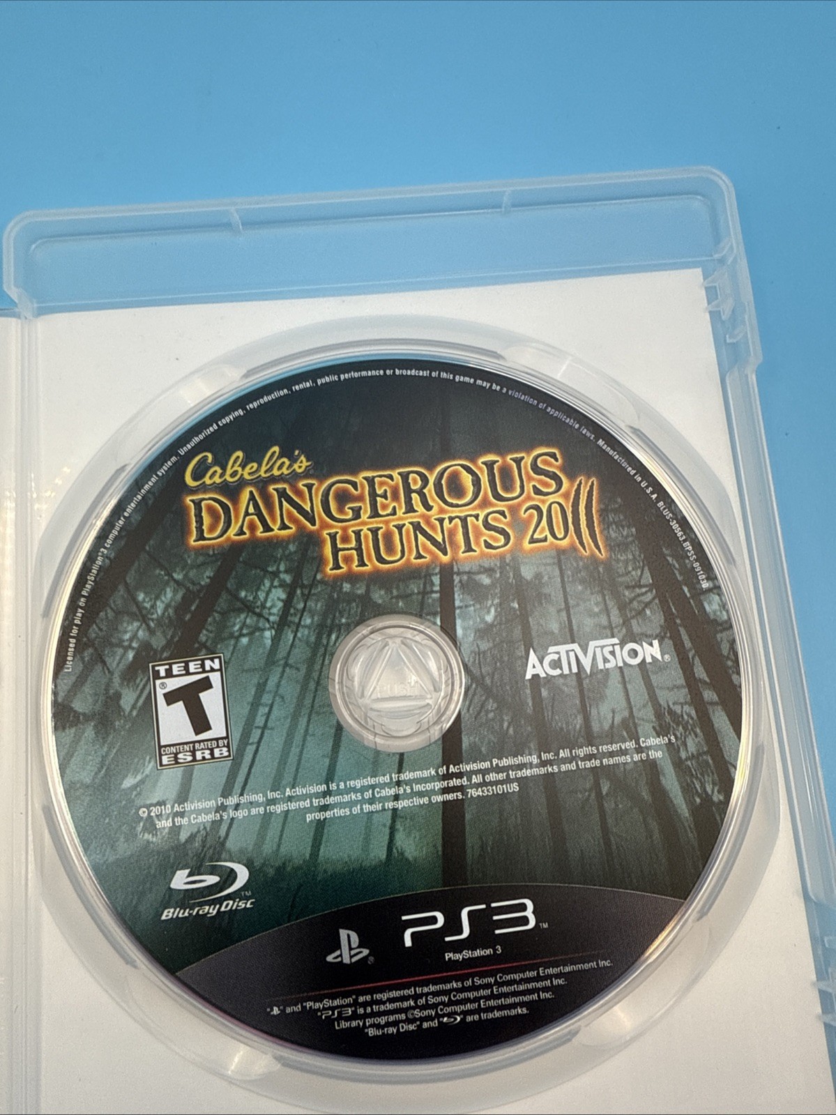 Cabela’s Dangerous Hunts 2011 (PlayStation 3, 2010) Complete w/ Manual – Tested