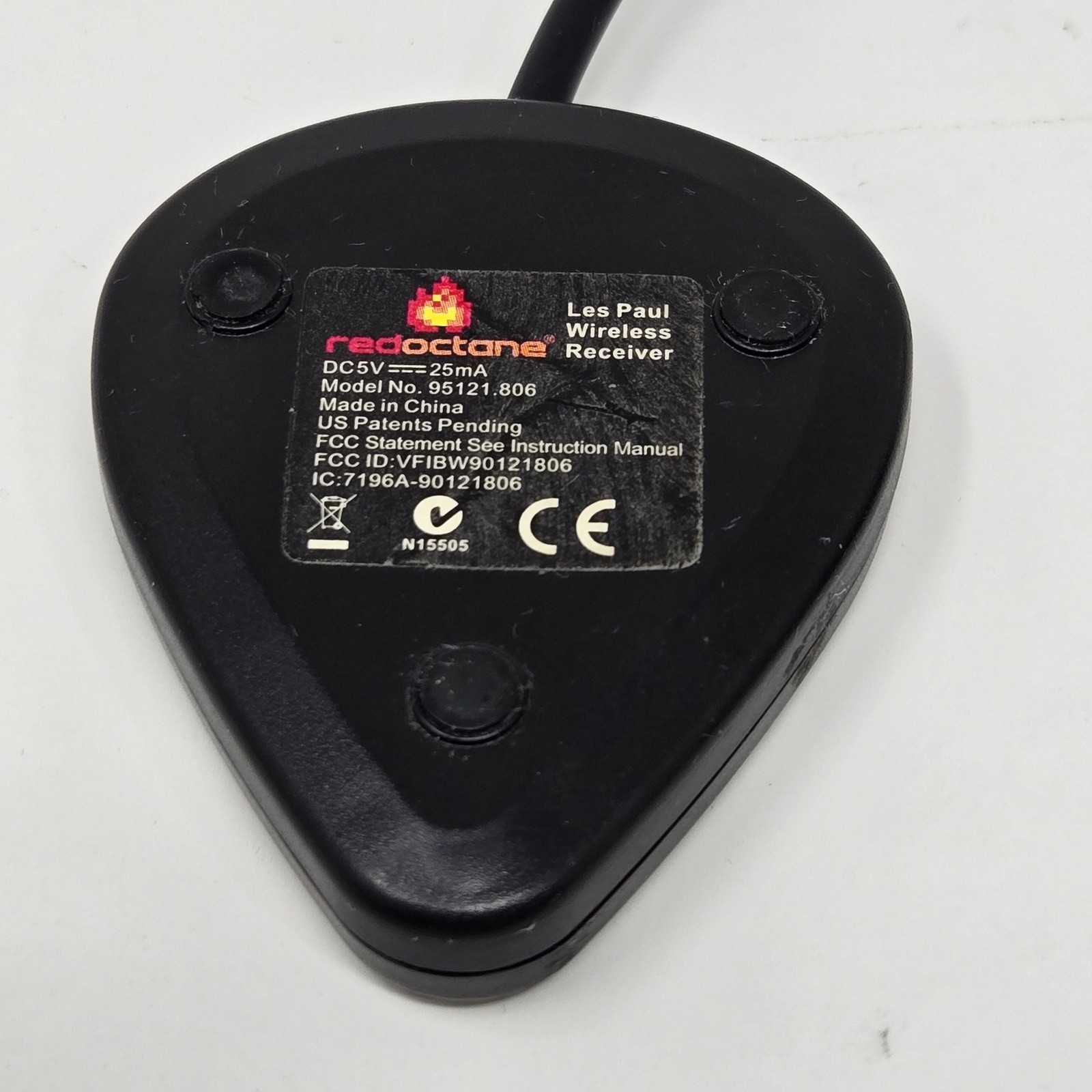 RedOctane Guitar Hero wireless recivers, pick shaped, dongle PS3