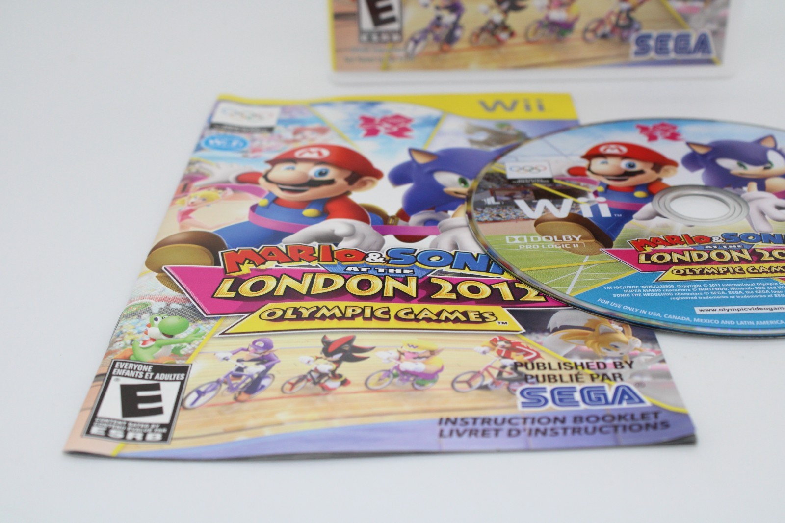 Refurbished Nintendo Wii Mario & Sonic At The London 2012 Olympic Games CIB Exce
