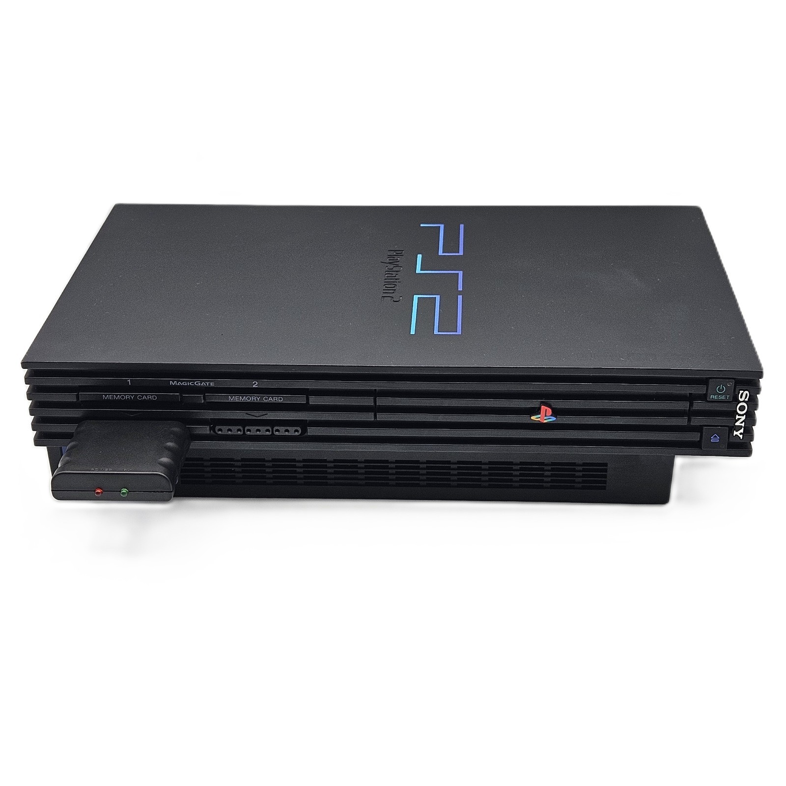 Sony PlayStation 2 PS2 (Fat) Game Console + Wireless Controller + Memory Card