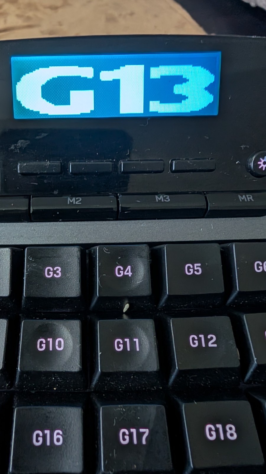 Logitech G13 Advanced USB Gameboard *Read