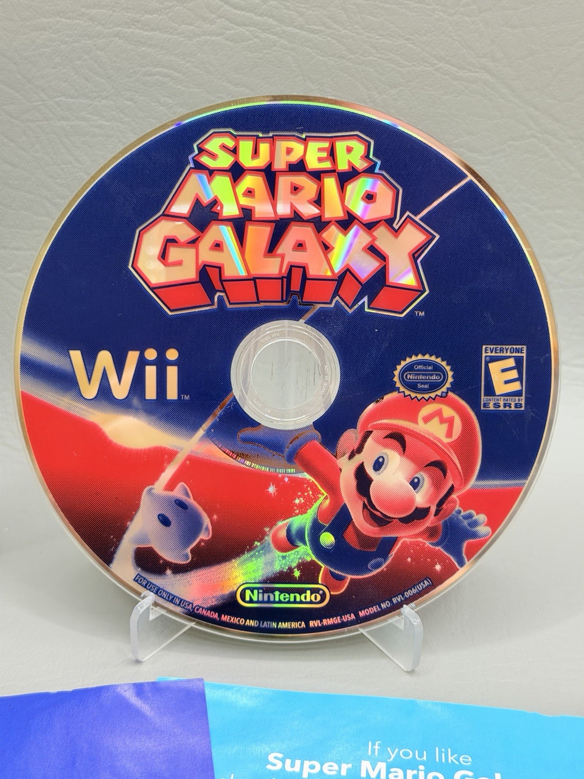 Super Mario Galaxy Nintendo Wii Complete CIB – Top Quality + 1yr Warranty