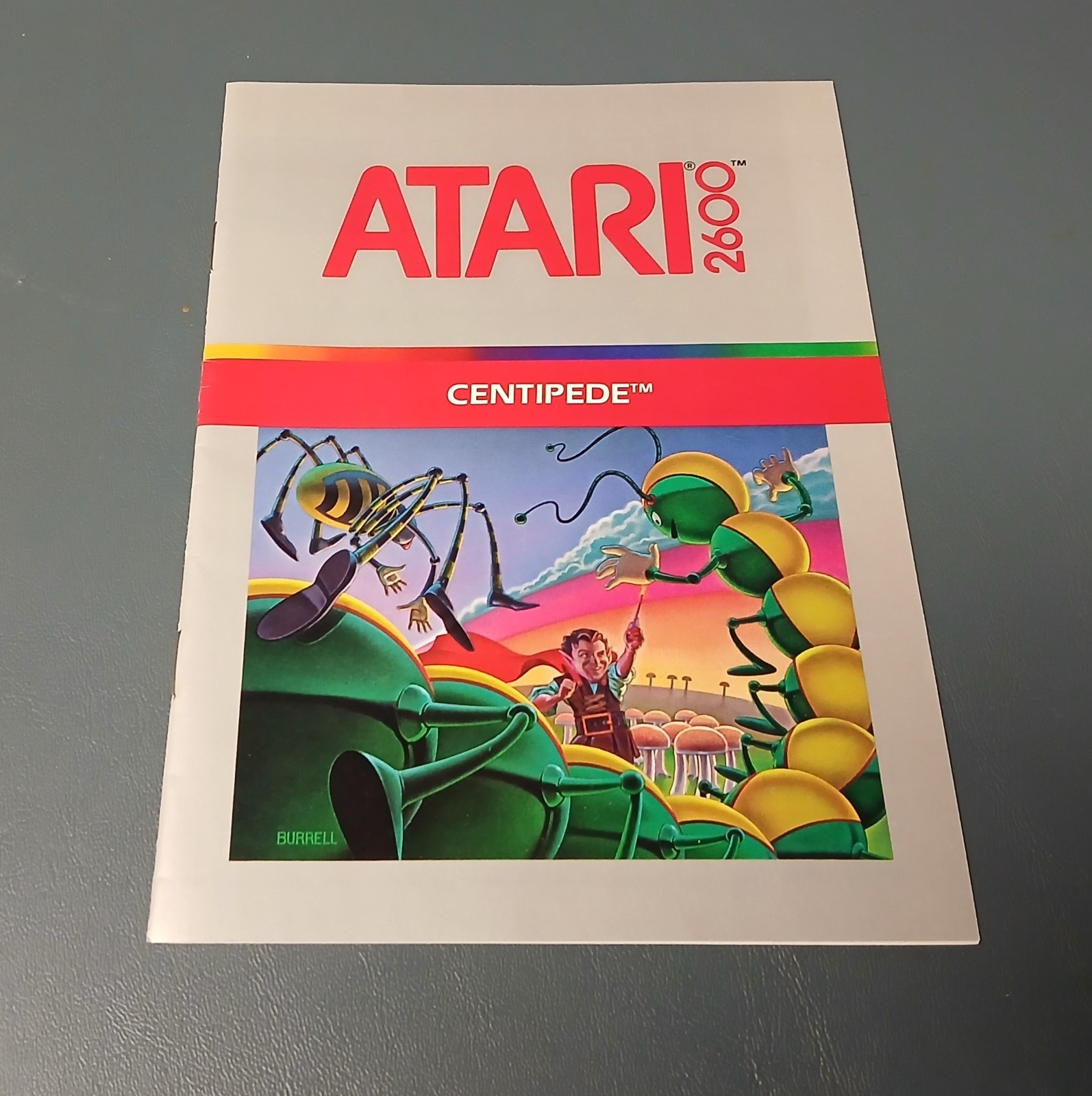 Atari 2600 Centipede – Complete In Box (CIB) – With Manual, Catalog, And Comic