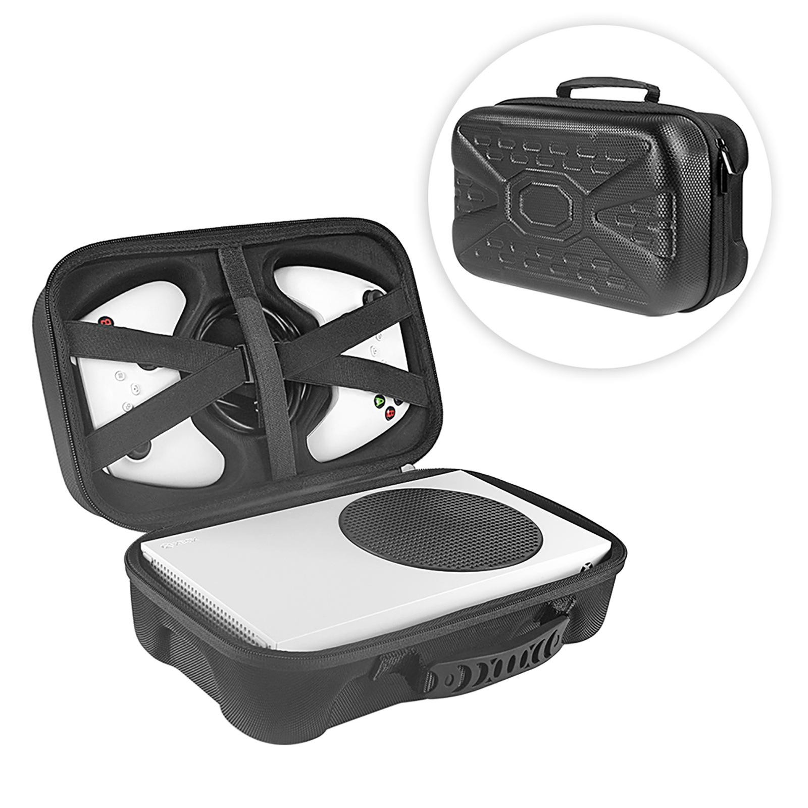 Black Storage Bag Travel Carrying Case For Xbox Series S Game Console&Controller