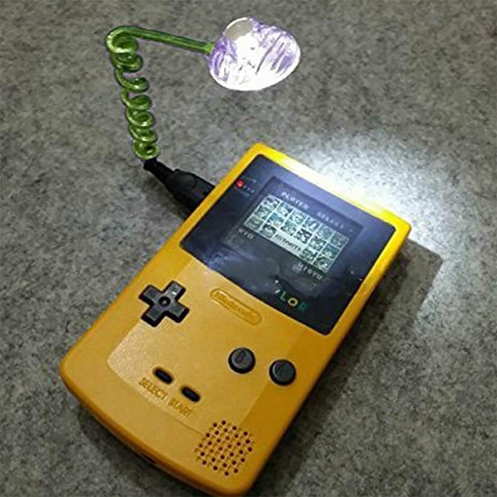 Flexible LED Night Worm Light for Game Boy Color Pocket for GBC GBP Screen Li…