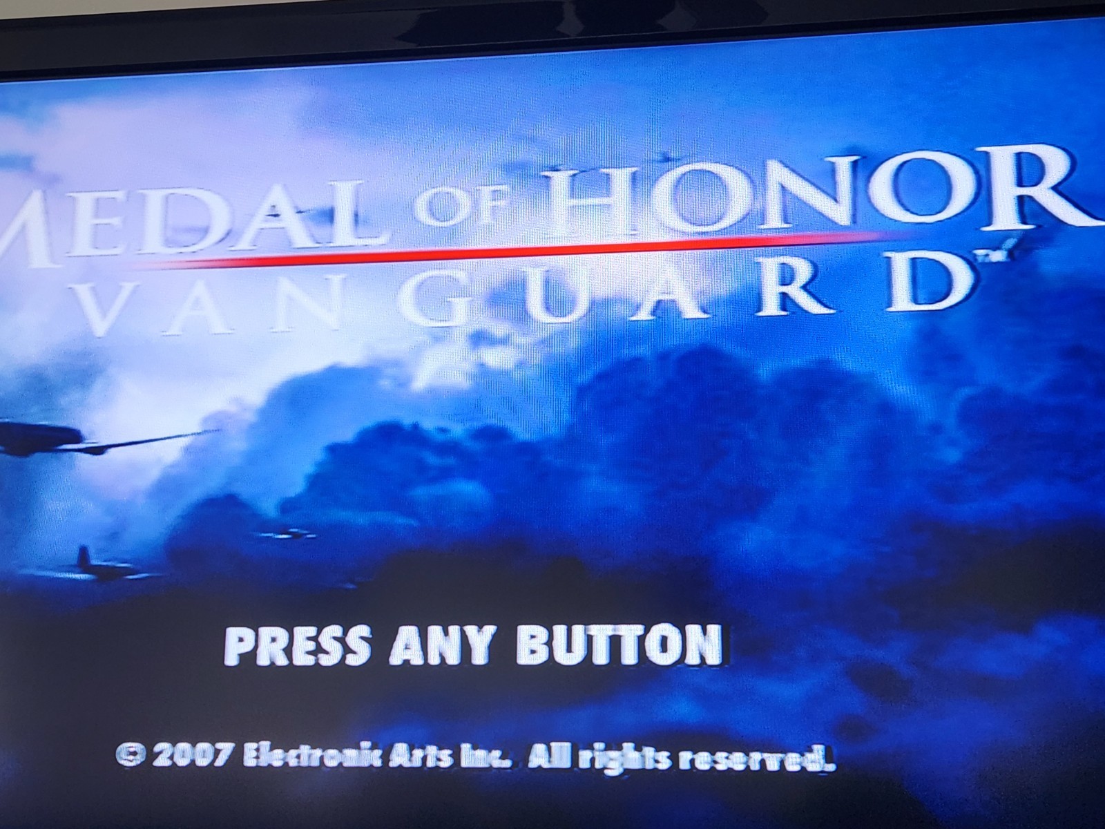 Lot of 2 PlayStation 2 Games Medal Of Honor Vanguard & Sentinel Returns Tested