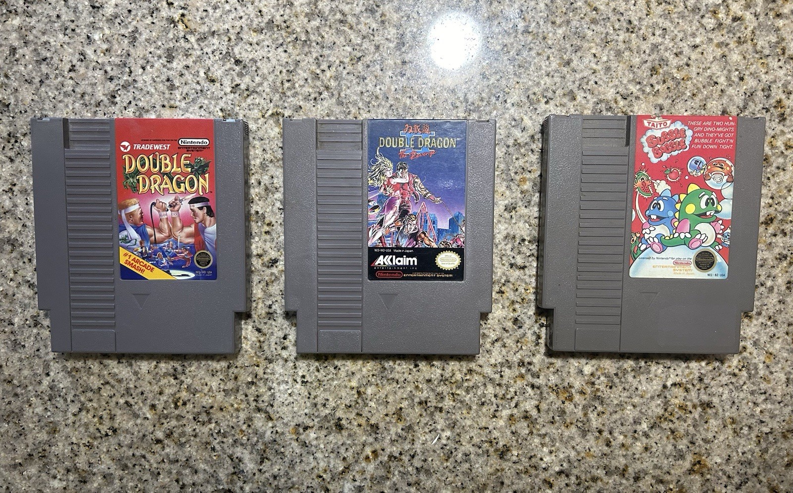 Nintendo NES Lot of 3 Games Nintendo Entertainment System 1989