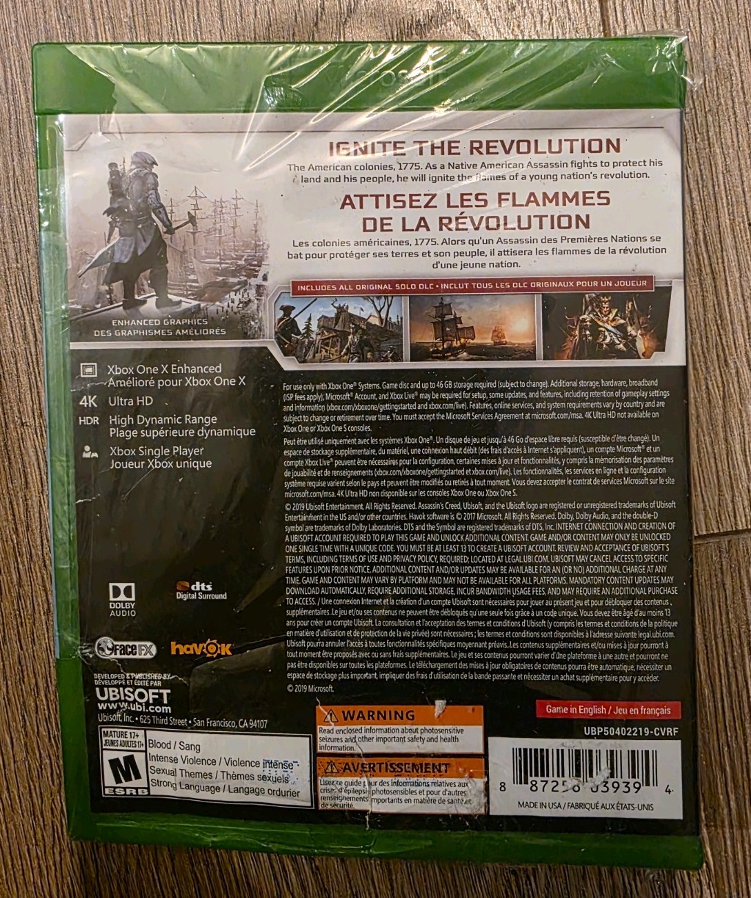 Assassin’s Creed III: Remastered – Microsoft Xbox One