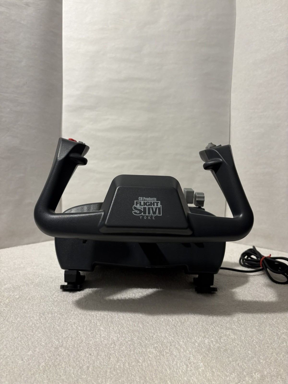 CH PRODUCTS FLIGHT SIM YOKE Flying Simulator Controller for Computer Untested