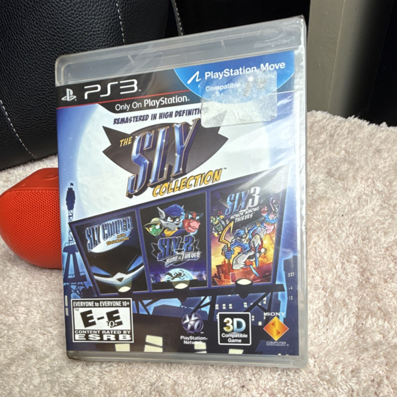 Sony PlayStation 3 DVD Keep Case The Sly Collection with Original Box Art new