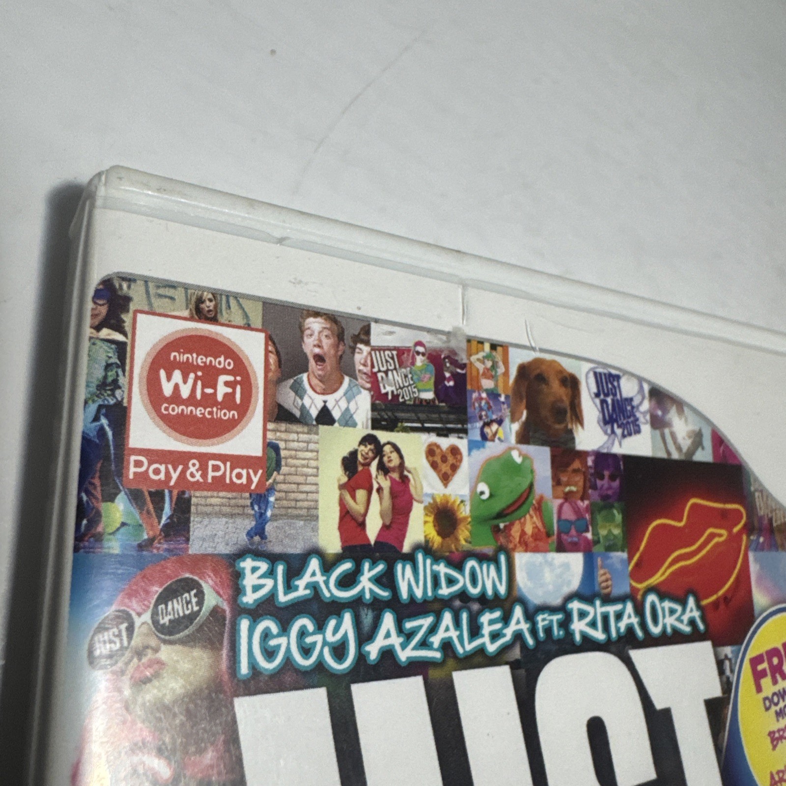 Just Dance Nintendo Wii 2015 Ubisoft Rythm Series 40+ Songs w/ Case & Manual CIB