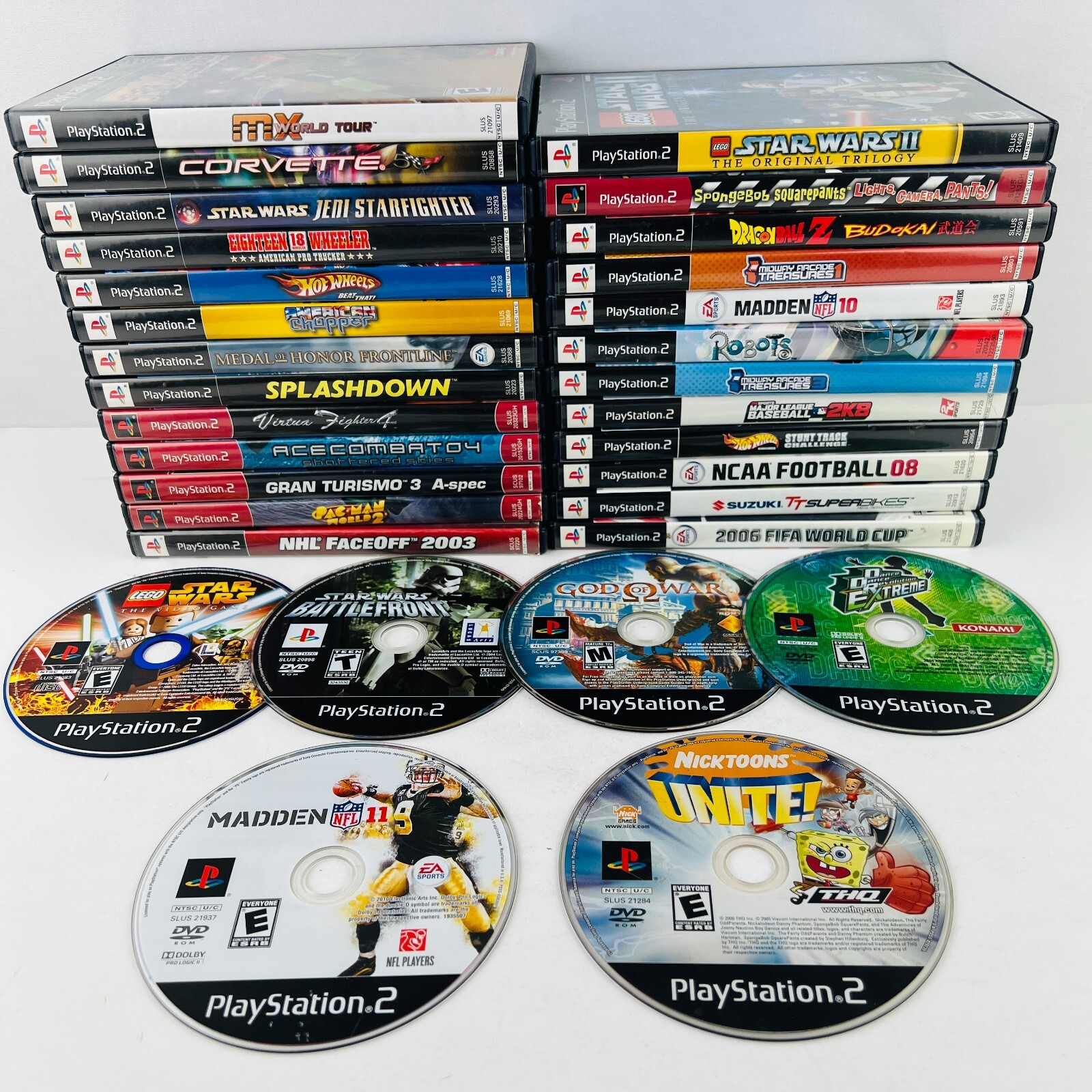 PlayStation 2, 3, 4 Games & Discs Replacement Parts (You Pick Lot) #1