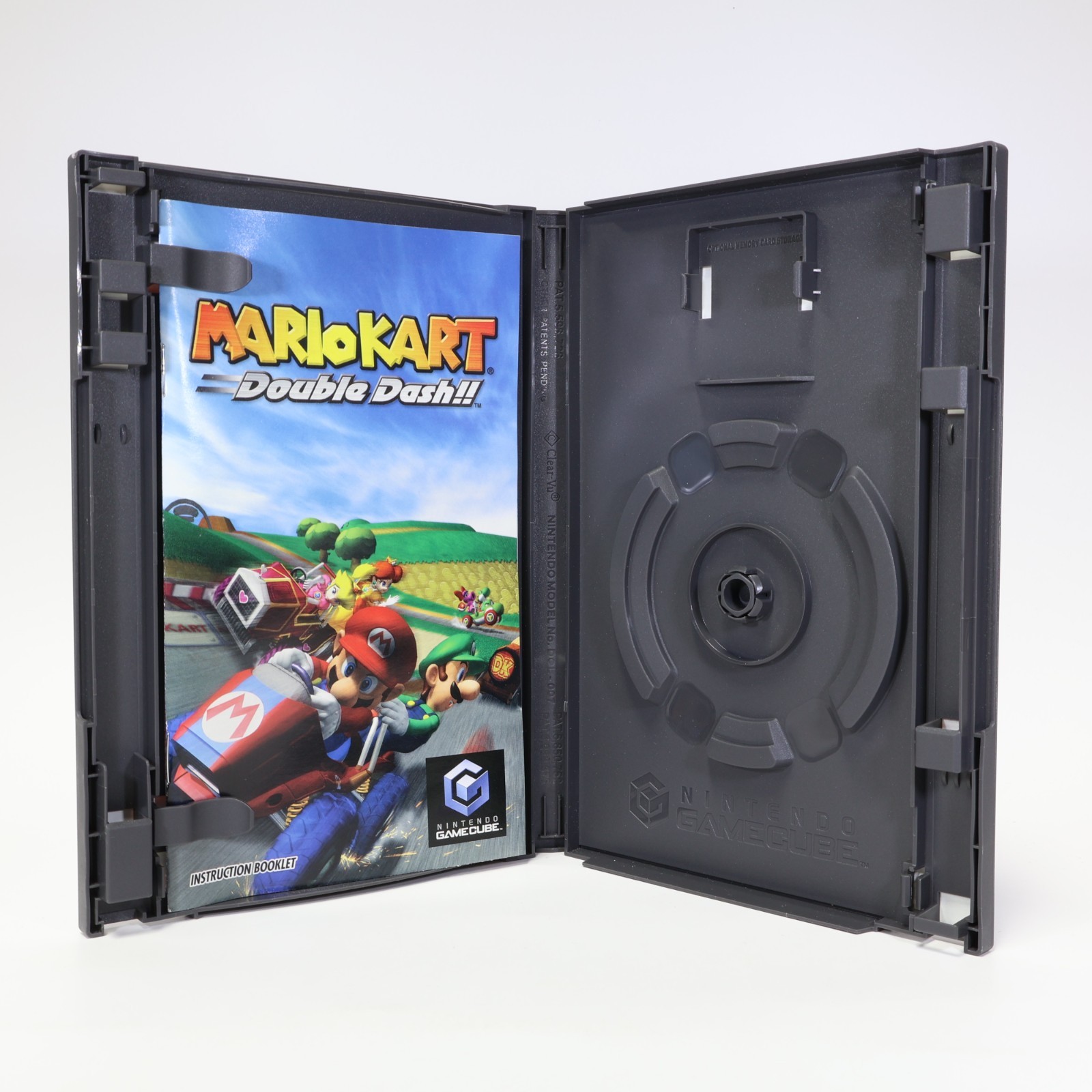 Mario Kart Double Dash (GC) Case and Manual W/Inserts – Auth Good Cond