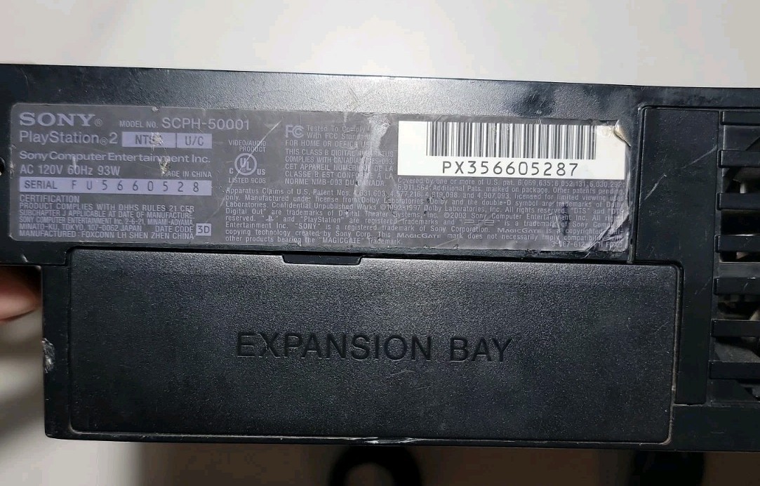 Sony PlayStation 2 PS2 Console SCPH-50001 Tested