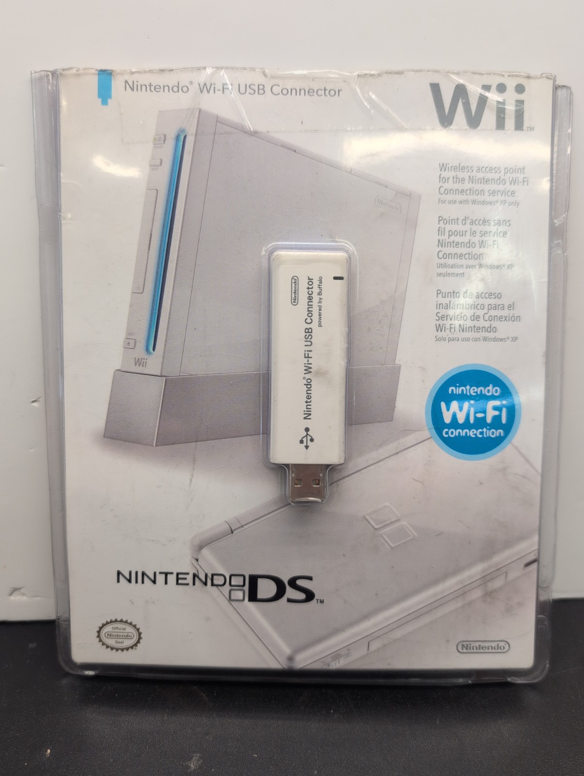 Nintendo OEM Wi-Fi USB Connector Wireless Network Adapter Wii Nintendo DS – NIB