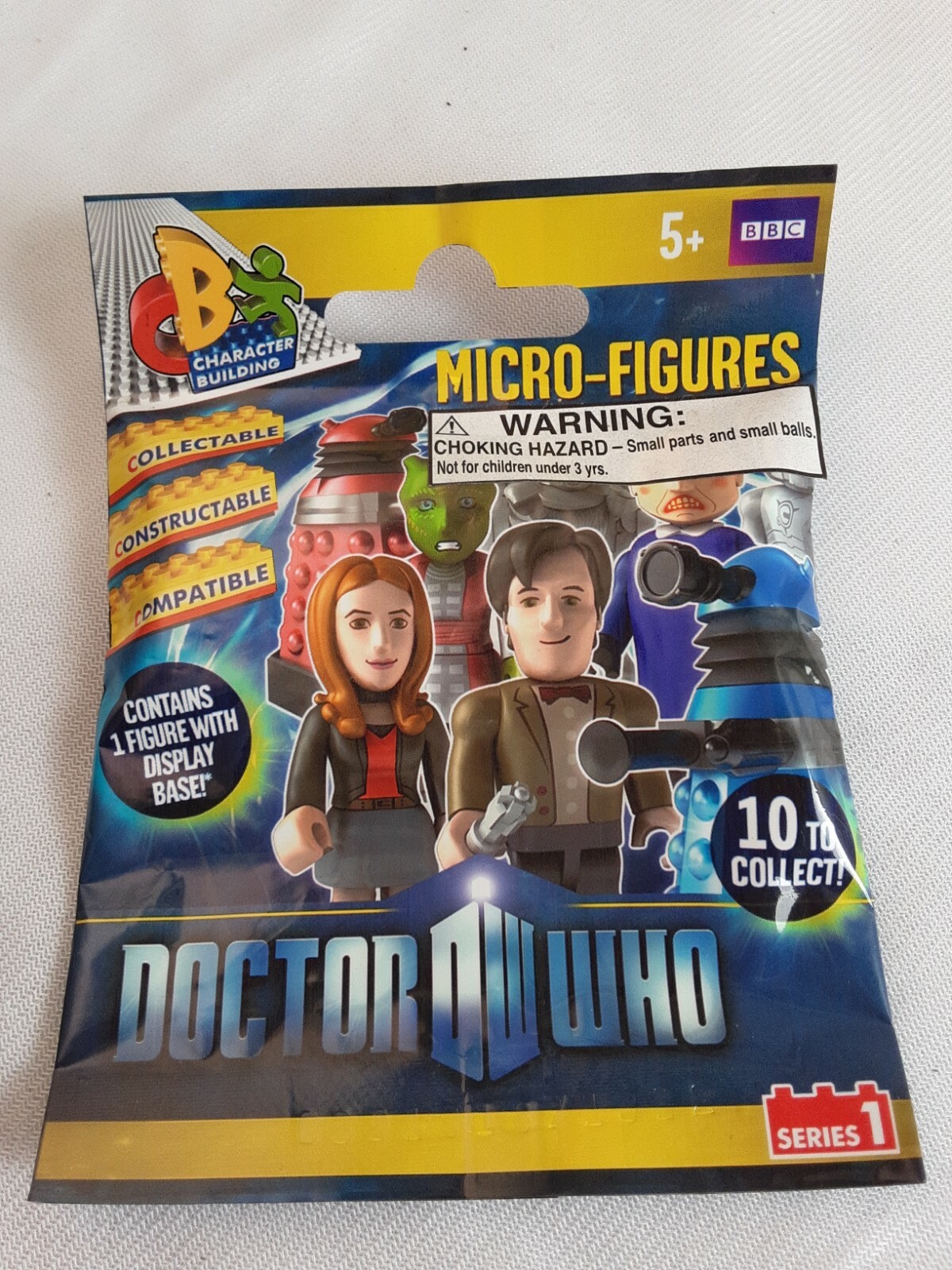 One BBC Sci-Fi DOCTOR WHO Series 1 Collectible Micro Figure Blind Bag