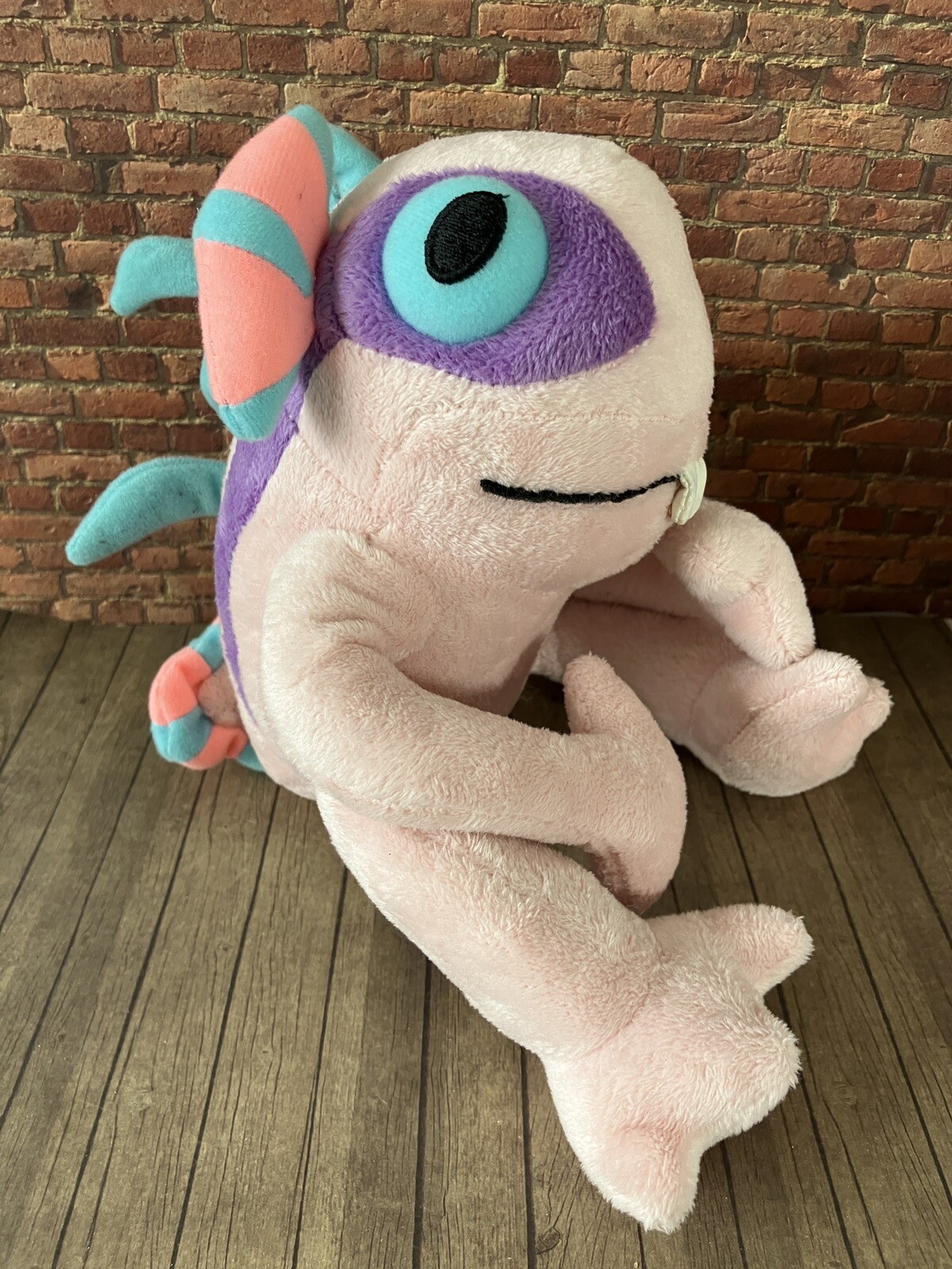 Blizzard 2015 Gurky Pink Purple Murloc Plush World of Warcraft 2015 8” No Bag