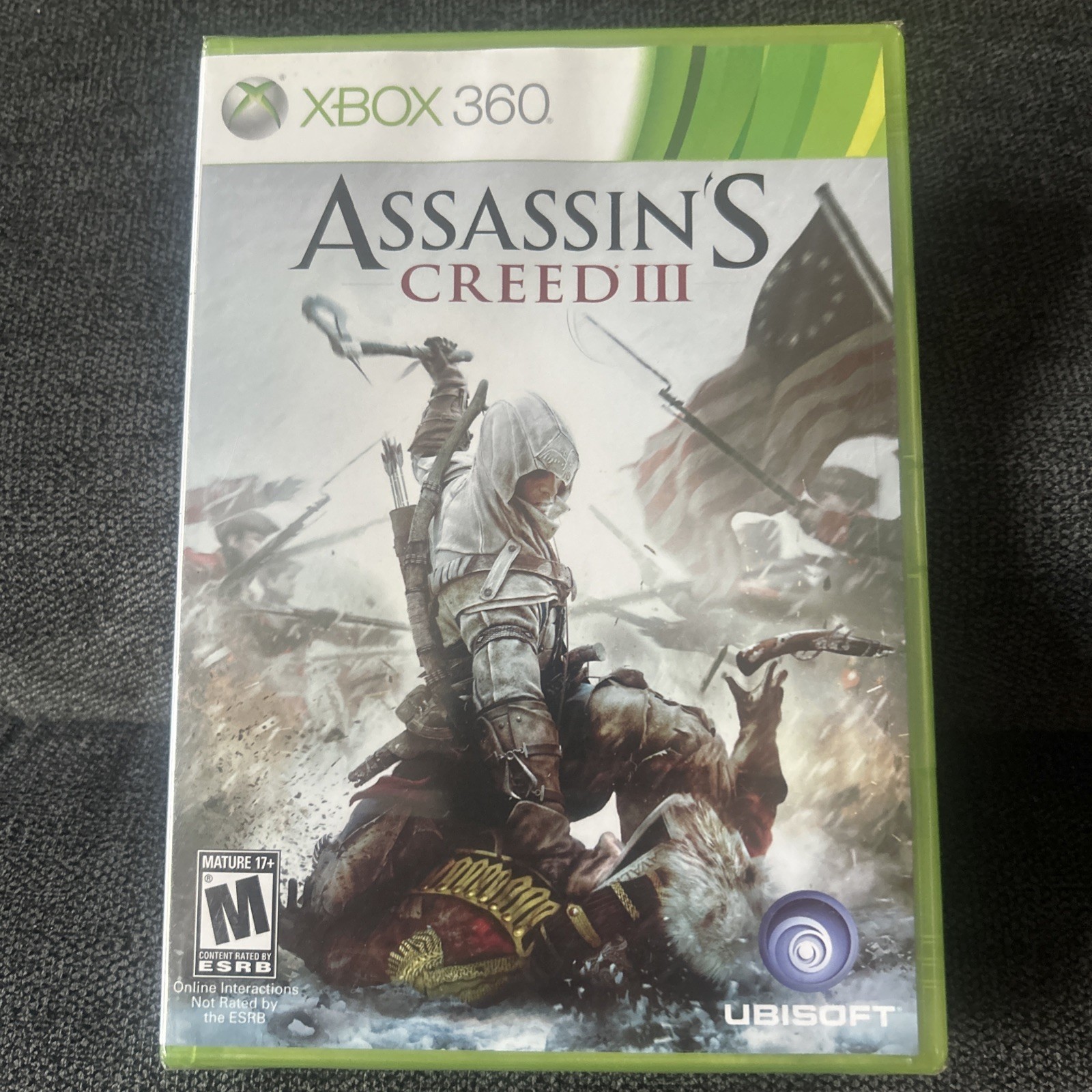 Assassin’s Creed III 3 (Microsoft Xbox 360, 2012) BRAND NEW SEALED