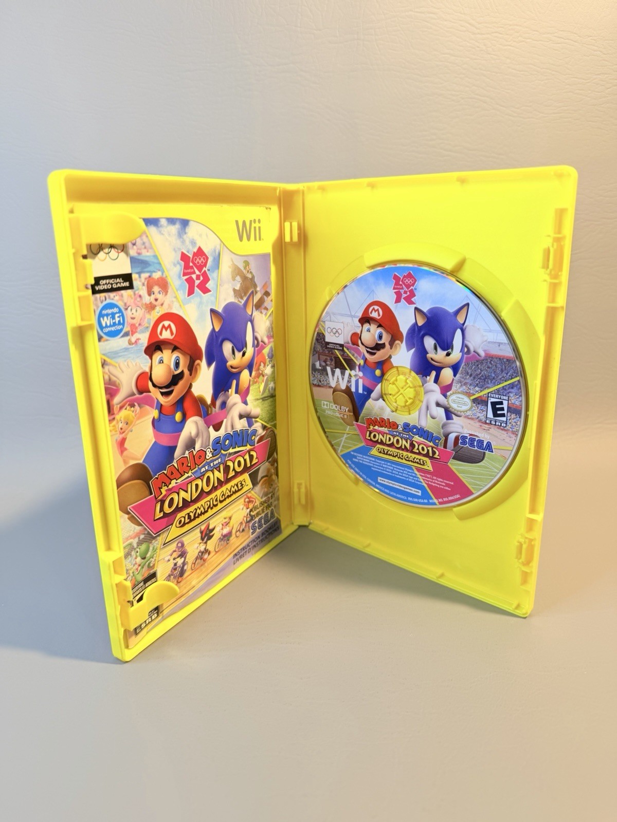Mario & Sonic at the London 2012 Olympic Games – Wii – CIB – Tested
