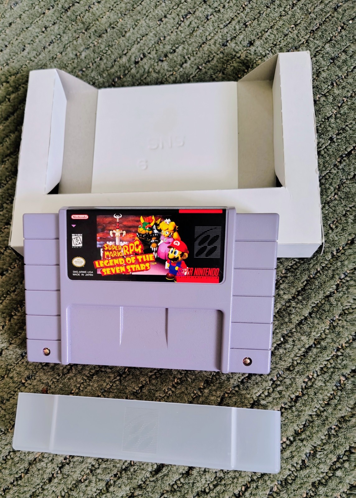 Super Mario RPG Legend of the Seven Stars Super Nintendo SNES CIB