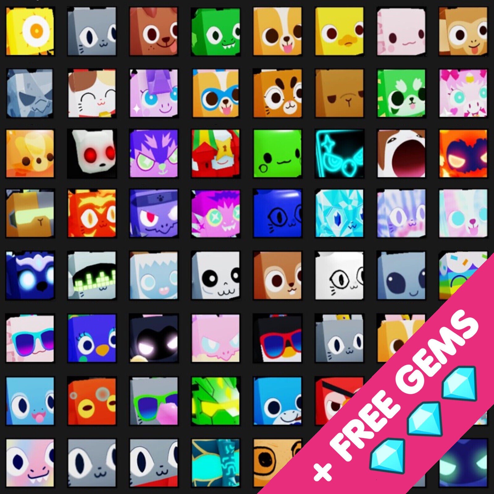 Pet Simulator 99 (Pet Sim 99 PS99) – Gems/Enchants/Items/Huge pets | FAST