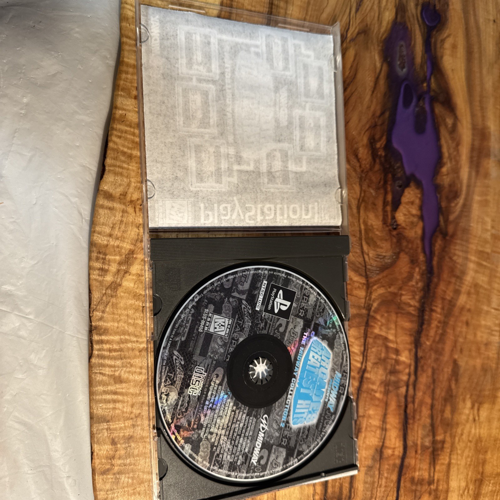 Midway Arcade Greatest Hits Midway Collection 2 – Tested PS1 PlayStation 1 PSOne