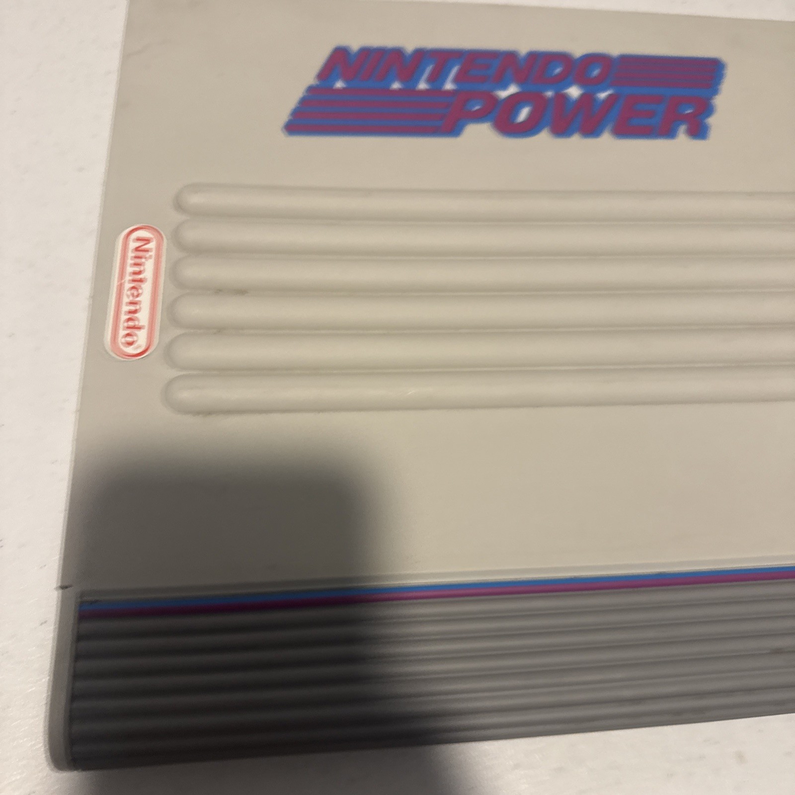 Rare Stuffit Nintendo Power Vintage Plastic 3 Ring Binder