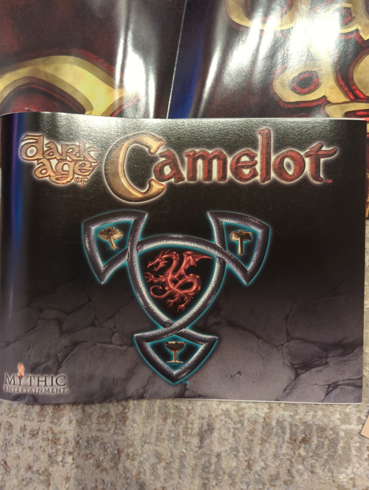 Dark Age of Camelot 2 Copies (PC, 2001) PC Big Box w/ Poster And Map
