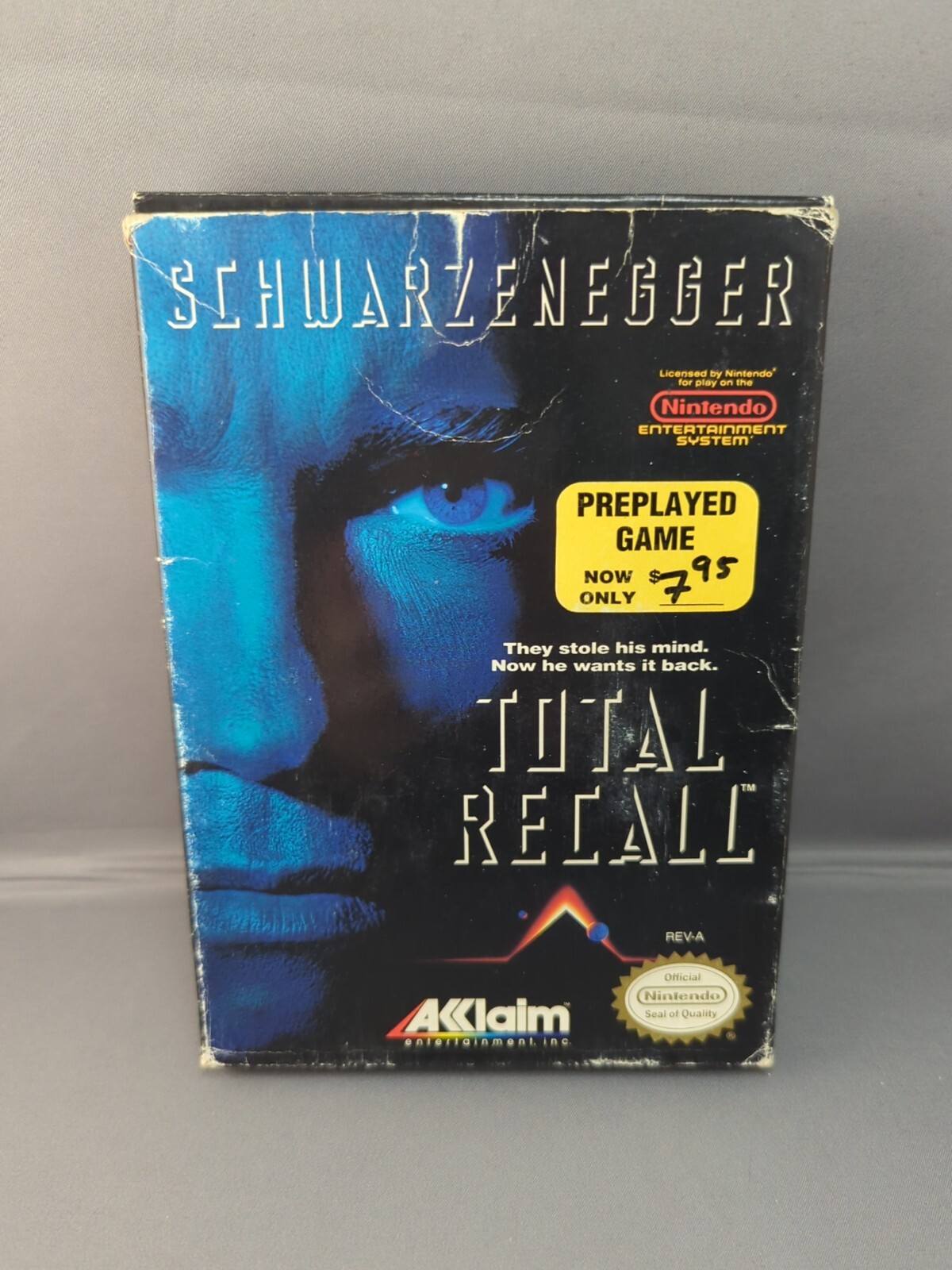 * Total Recall (Nintendo Entertainment System NES, 1990) Complete CIB