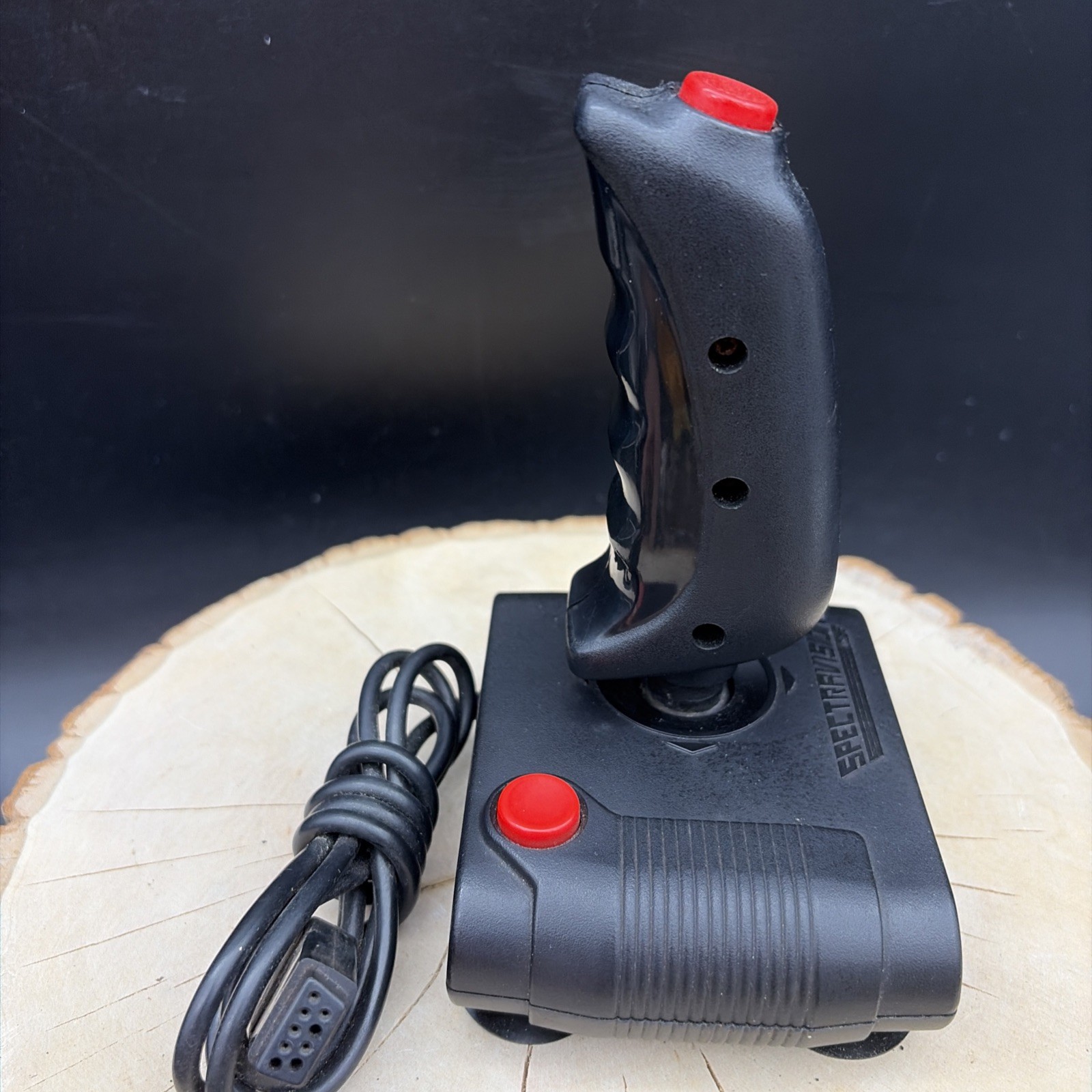 Spectravision Joystick Controller for Atari 2600 Game Console Model 318-101 VTG