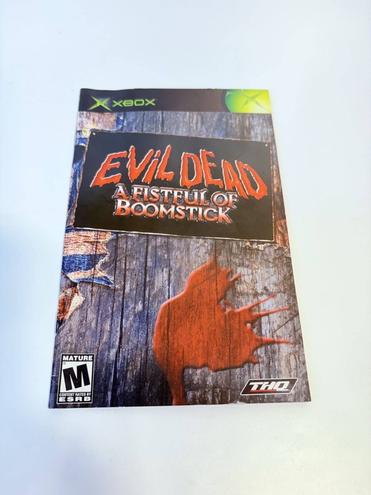 Evil Dead A Fistful of Boomstick (Microsoft Xbox) CIB Complete Very Good